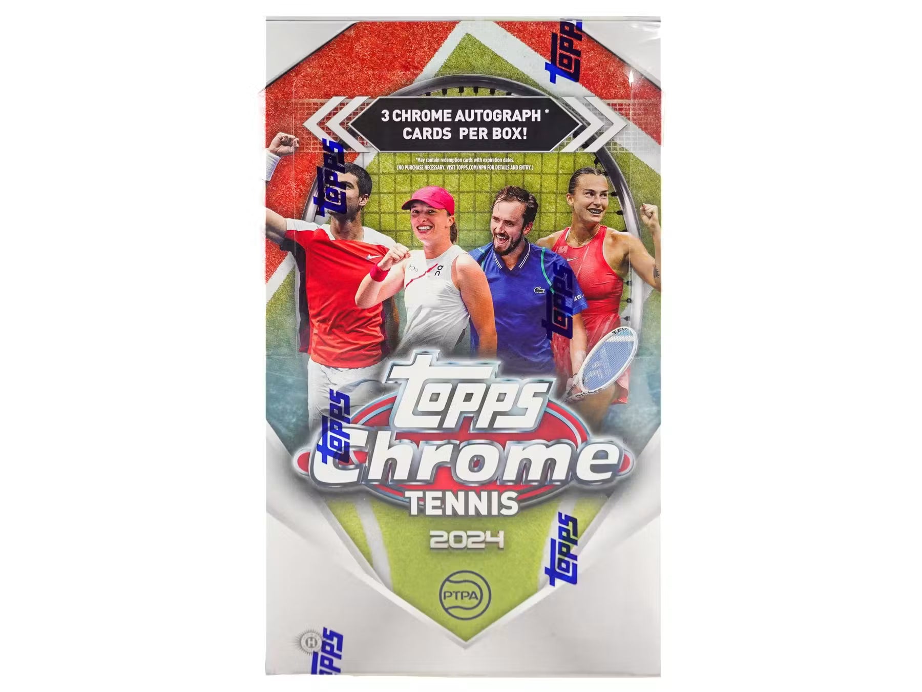 2024 Topps Chrome Tennis Hobby Case
