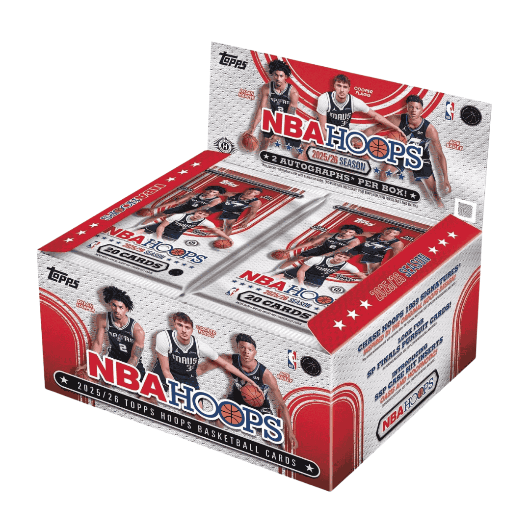 2025-26 Topps NBA Hoops Basketball Jumbo Box