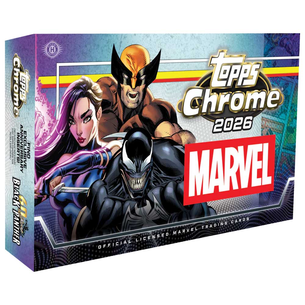 2026 Topps Marvel Comics Chrome Hobby Box
